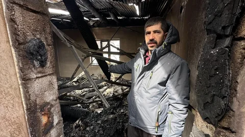 Yüksekova'da Yangın Felaketi