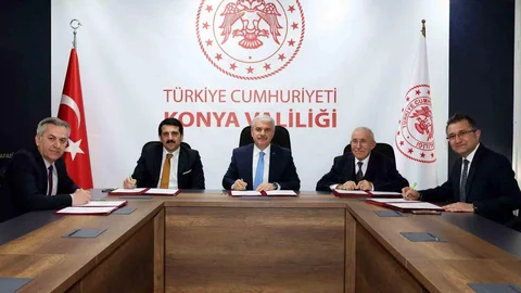 Karapınar'da Yeni Anaokulu Protokolü İmzalandı