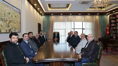Elazığ'da Vali Hatipoğlu ile MASSAD Toplantısı