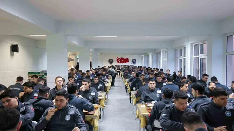 Bilecik'te Polis Adaylarıyla İftar Yapıldı