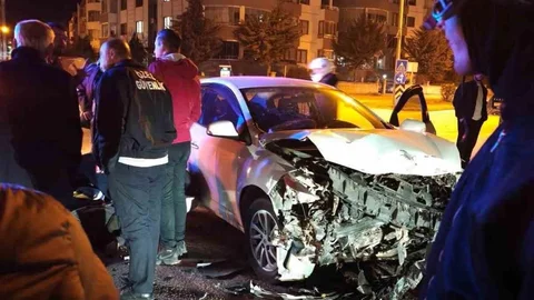 Elazığ'da Trafik Kazası Meydana Geldi