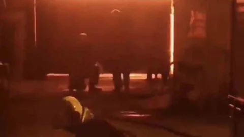 Adana'da Mobilya Atölyesinde Yangın