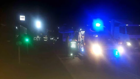 Amasya'da Otobüs ve Tır Çarpıştı