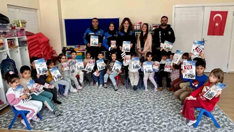 Kars'ta Minik Öğrencilere Güvenlik Eğitimi
