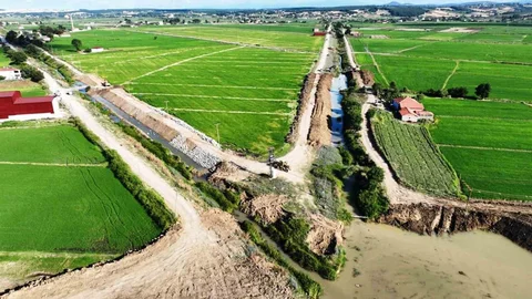 Samsun'da Sulama Projesi Başladı