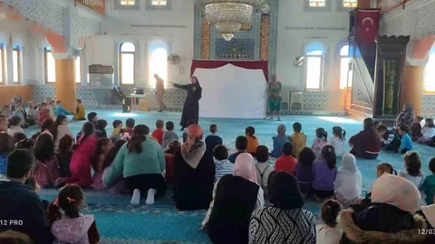 Köyceğiz'de Miniklerin Ramazan Sevinci