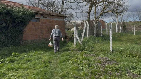 Sakarya'da Yol Sorunu Yaşayan Adam
