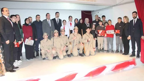 Manyas’ta Anma Programı Düzenlendi