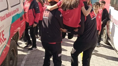 Köyceğiz'de Afet Tatbikatı Yapıldı