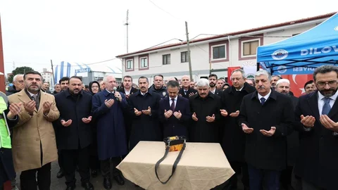 Dilovası'nda Müftülük Binası Temeli Atıldı