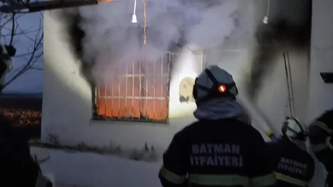 Batman'da Yangın Paniği Yaşandı
