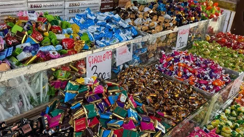 Çikolata ve Şekerlemeler Zonguldak'ta Satışta