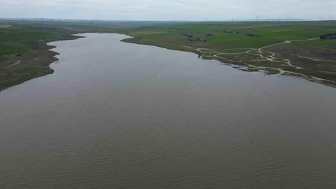 Türkmenli Göleti'nde Su Seviyesi Yükseliyor