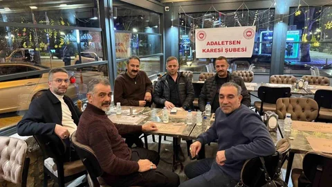 Burhaniye'de Adalet Sen Üyelerine İftar Programı