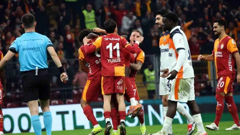 Galatasaray, Başakşehir'i Üçüncü Kez Yendi