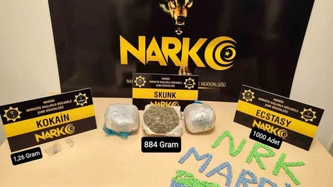 Mardin'de Uyuşturucu Operasyonu Yapıldı