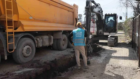 Hatay'da İçme Suyu Şebekesi Yenileniyor