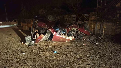 Sivas'ta Trafik Kazası Yaralılar Var