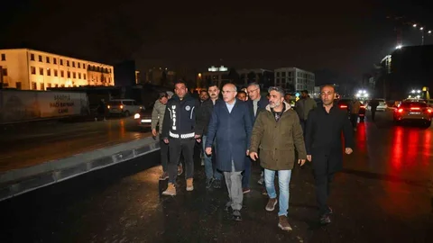 Malatya'da Trafik Akışı Yeniden Başladı