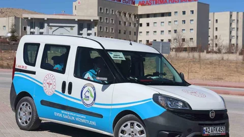 Konya'da Engelli Hastalara Sağlık Hizmeti