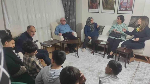 Şehit Ailesi ve Çocuklar İftar Sofrasında Buluştu
