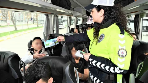 Batman'da Trafik Bilgilendirme Faaliyeti