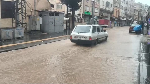 Kilis'te Yağış ve Sis Etkili Oldu