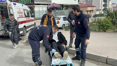 Samsun'da Motosiklet Kazası