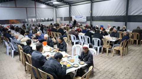 Çameli'de Gönül Sofraları Kuruldu