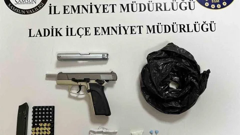 Ladik'te Uyuşturucu Operasyonu Yapıldı