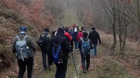 Şehitler İçin Doğa Yürüyüşü Yapıldı