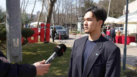 Ankara'da Kazakistan Vatandaşları Oy Kullandı