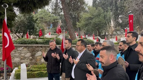 Bursa'da Şehitler Unutulmadı