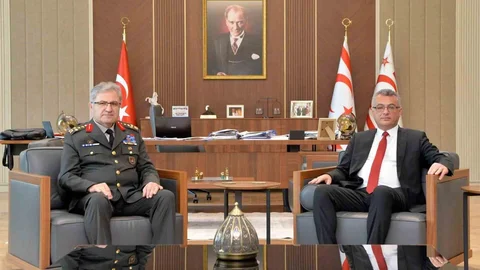 KKTC'de Askeri Zirve Gerçekleşti