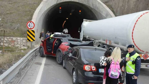 Samsun'da Zincirleme Kaza Yaşandı