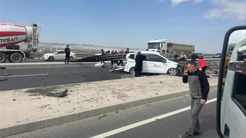 Ankara'da Korkutucu Kaza Yaşandı