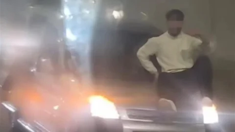 Trabzon'da Tünelde Dans Eden Sürücüye Ceza Verildi