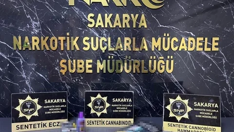 Sakarya'da Uyuşturucu Operasyonu
