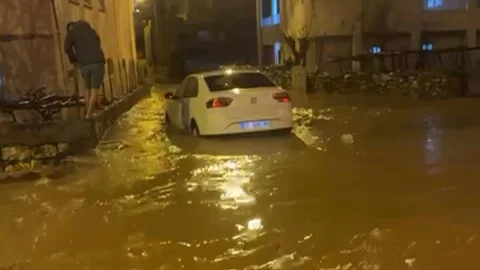 Siirt'te Sağanak Yağış Etkisi