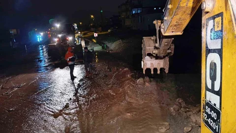 Siirt Kurtalan'da Sel Olayı