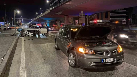Kayseri'de Trafik Kazası: 1 Yaralı