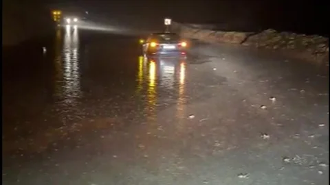 Batman'da Şiddetli Yağışlar Etkili Oldu