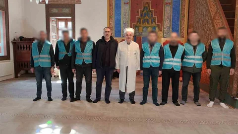 Denetimli Serbestlikte Cami Temizliği Yapıldı