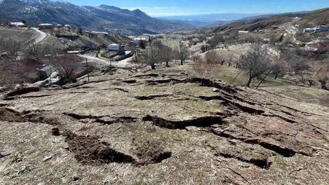 Tunceli'de Heyelan Riski Artıyor