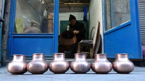 Gaziantep'te Bakır Ustasının Hikayesi