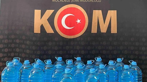 Yozgat'ta 160 Litre Kaçak Alkol Ele Geçirildi