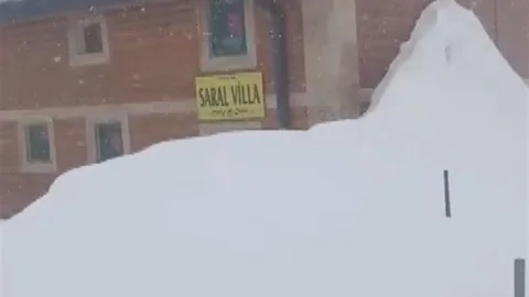 Bayburt'ta Kış Manzarası