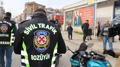Bozüyük'te Sivil Trafik Denetimleri Başladı
