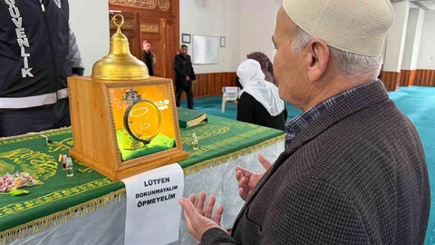 Adıyaman'da Sakal-ı Şerif'e Yoğun İlgi