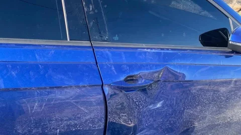 Adıyaman'da Park Halindeki Araca Çarpma Olayı